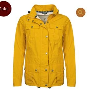 Barbour Waterproof Bowline Jacket Yellow